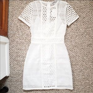 White H&M dress